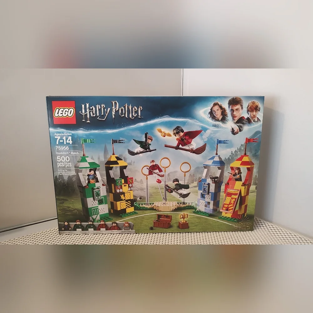 Lego 75956 Quidditch Match Harry Potter Building Toy Set Wizarding World NWT